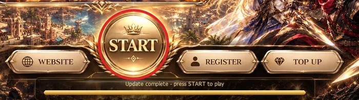 กด START